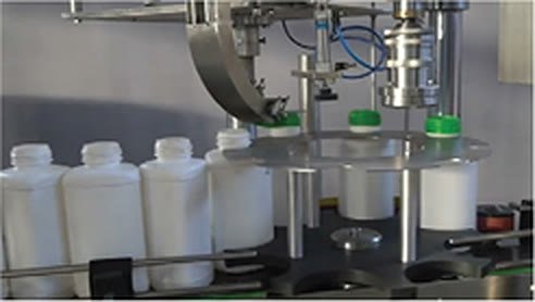 Bottle filling line