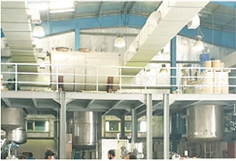 Mixing hall
